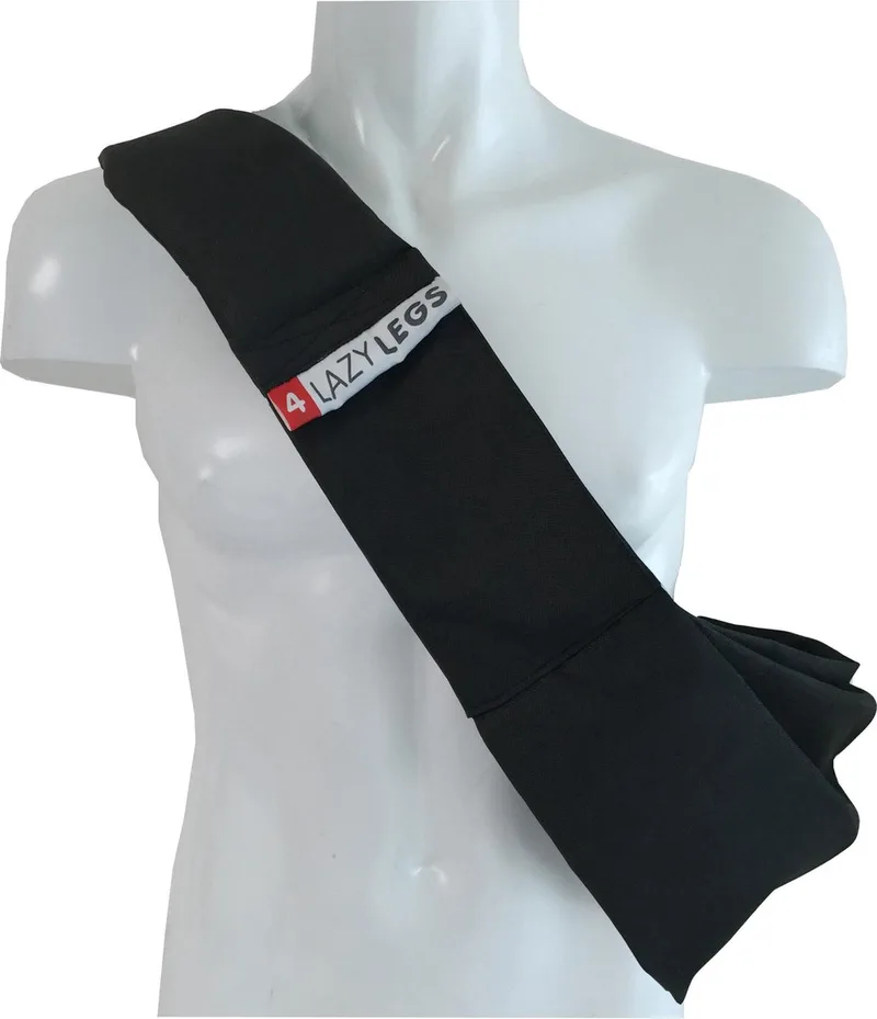 Draagtas Honden - Tot 15kg - Kleine Honden (80 cm lang bij 30 cm diep) von 4LazyLegs in Schwarz – Produktfoto