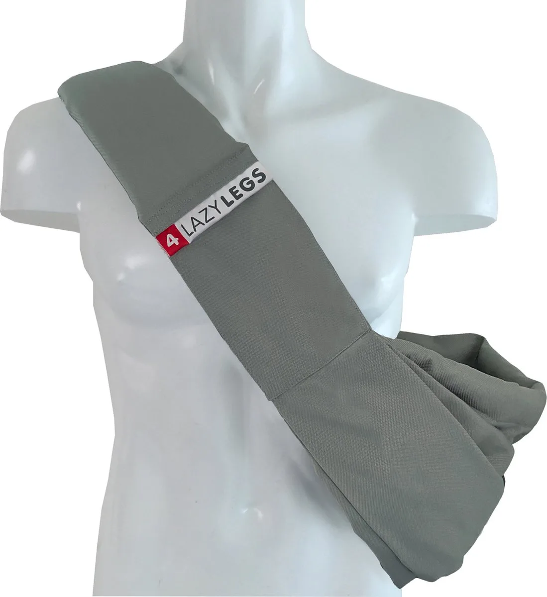 Pocket Draagzak - Hele Kleine Honden - Tot 15kg - 30x20x8 de 4LazyLegs en Basic Grey – photo produit