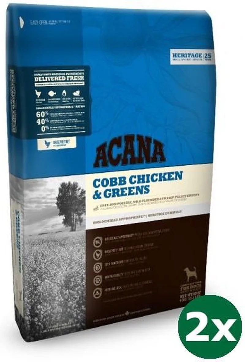 2x17 kg Acana dog adult dog hondenvoer by Acana – product photo