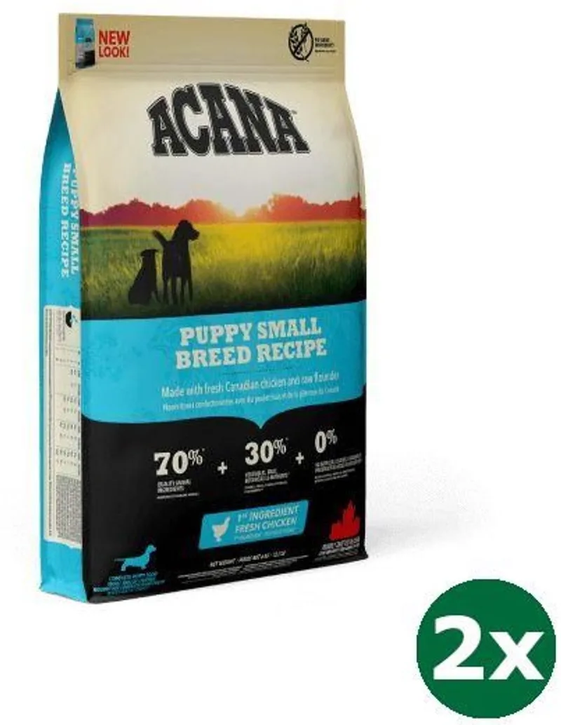 2x2 kg Acana dog puppy small breed hondenvoer von Acana – Produktfoto