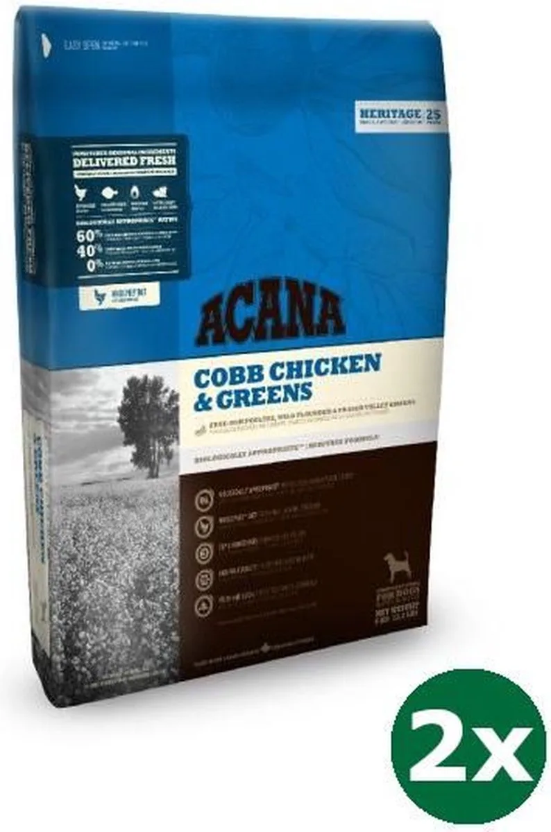 2x6 kg Acana dog adult dog hondenvoer von Acana – Produktfoto