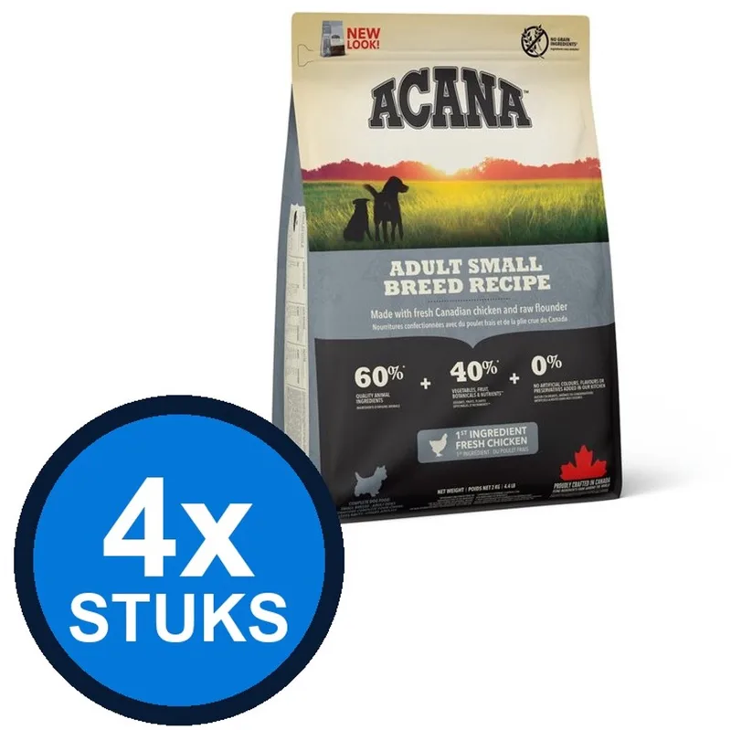 4x Acana - Dog adult small breed 2kg - Hondenvoer - 2 kg by Acana – product photo