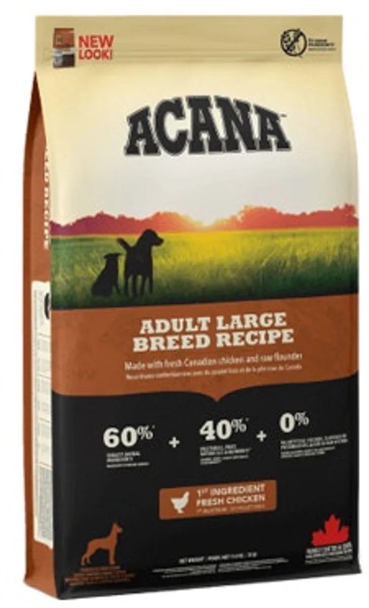 Adult Large Breed Dog Heritage - 2 x 11,4 kg de Acana – photo produit