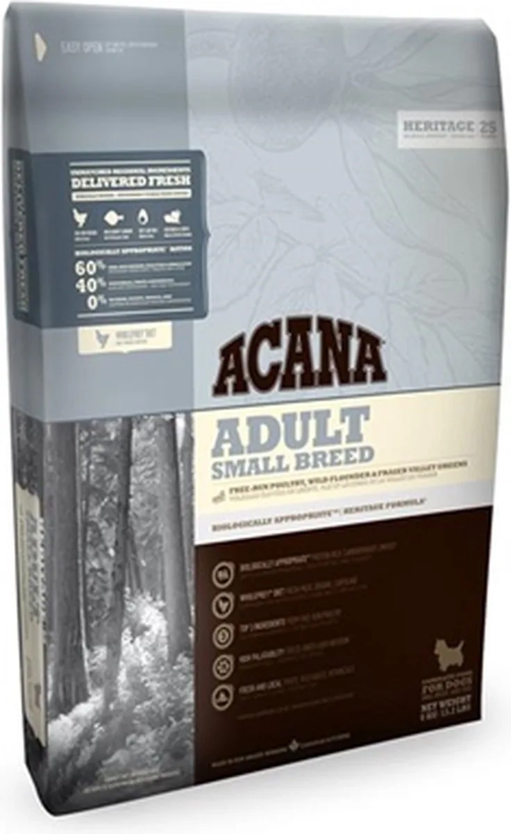 Adult Small Breed Dog Heritage - 2 kg by Acana – product photo