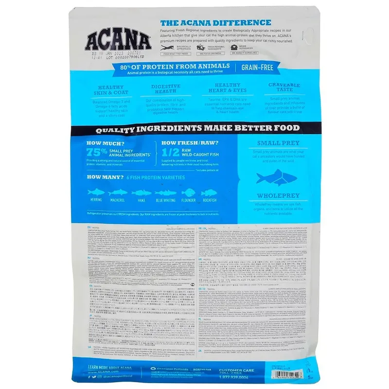 All Life Stages Pacifica - Kattenvoer - 1.8 kg van Acana – productfoto 2 van 2