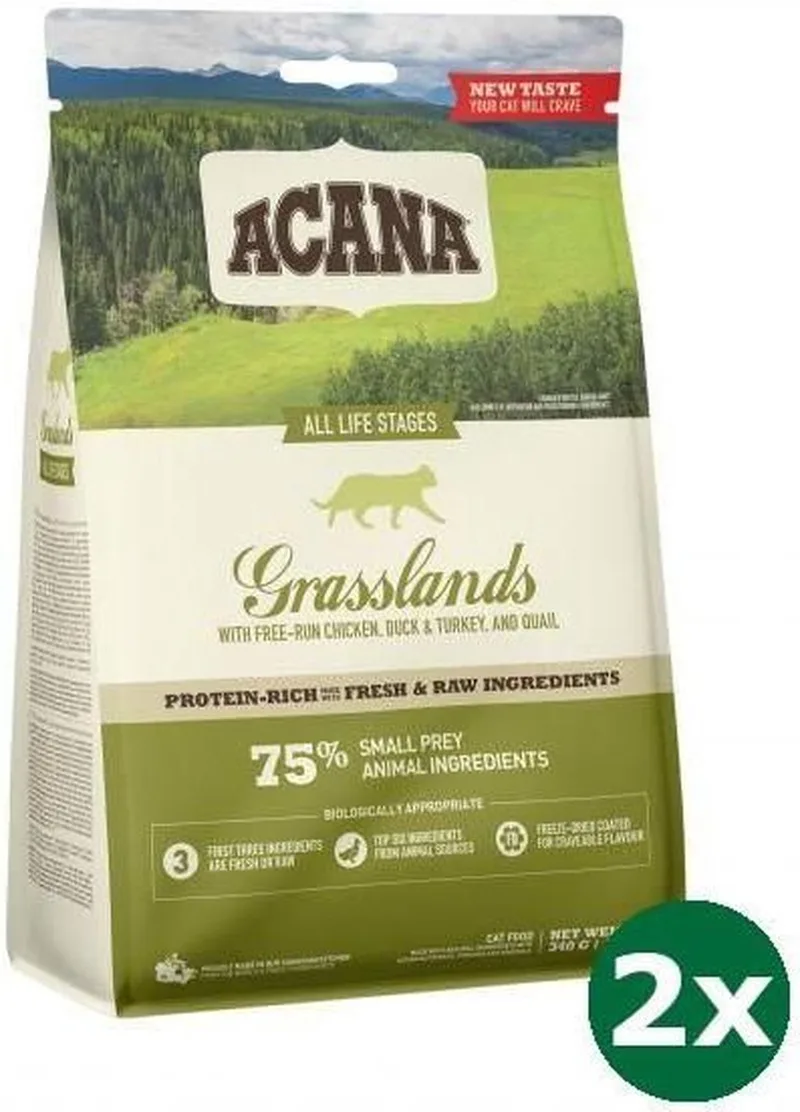cat grasslands kattenvoer 2x 340 gr by Acana – product photo