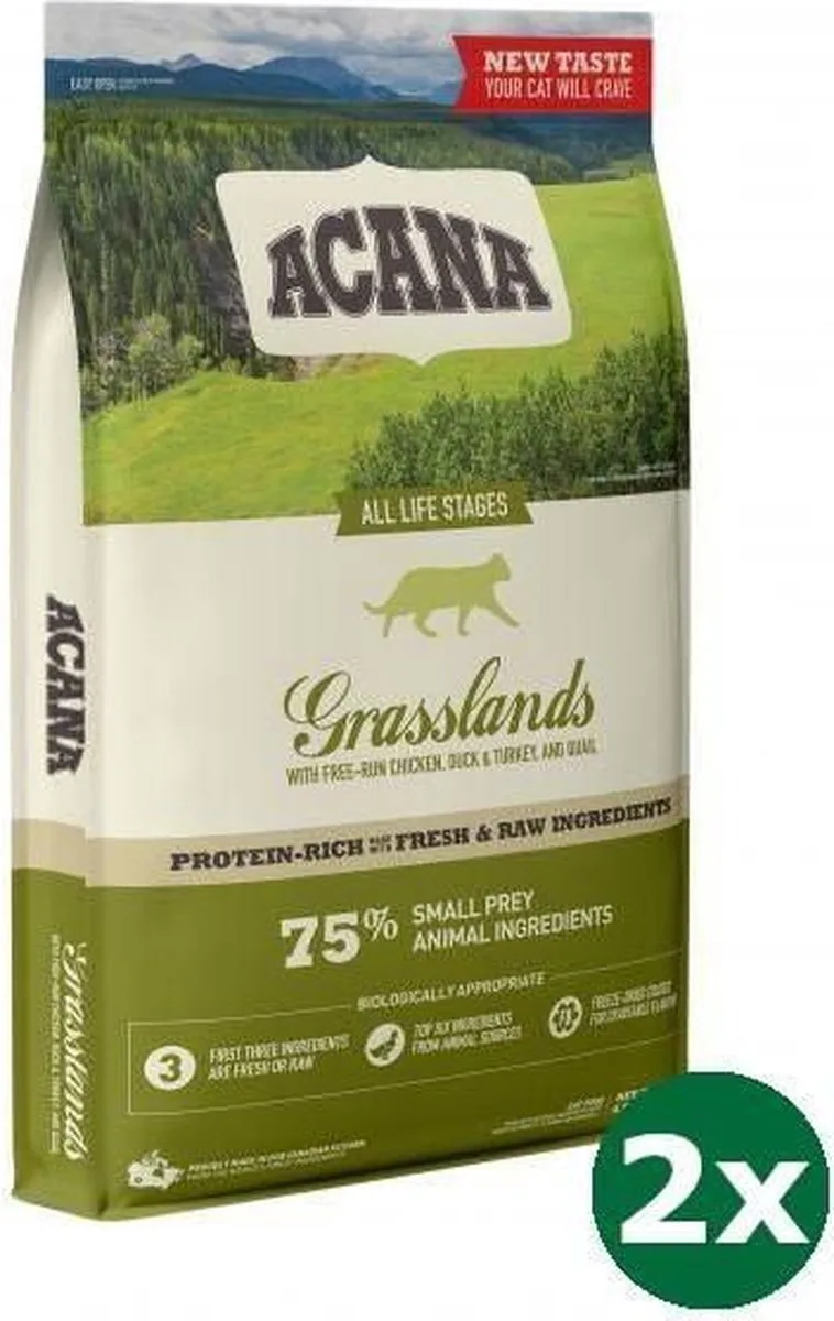 cat grasslands kattenvoer 2x 4,5 kg by Acana – product photo