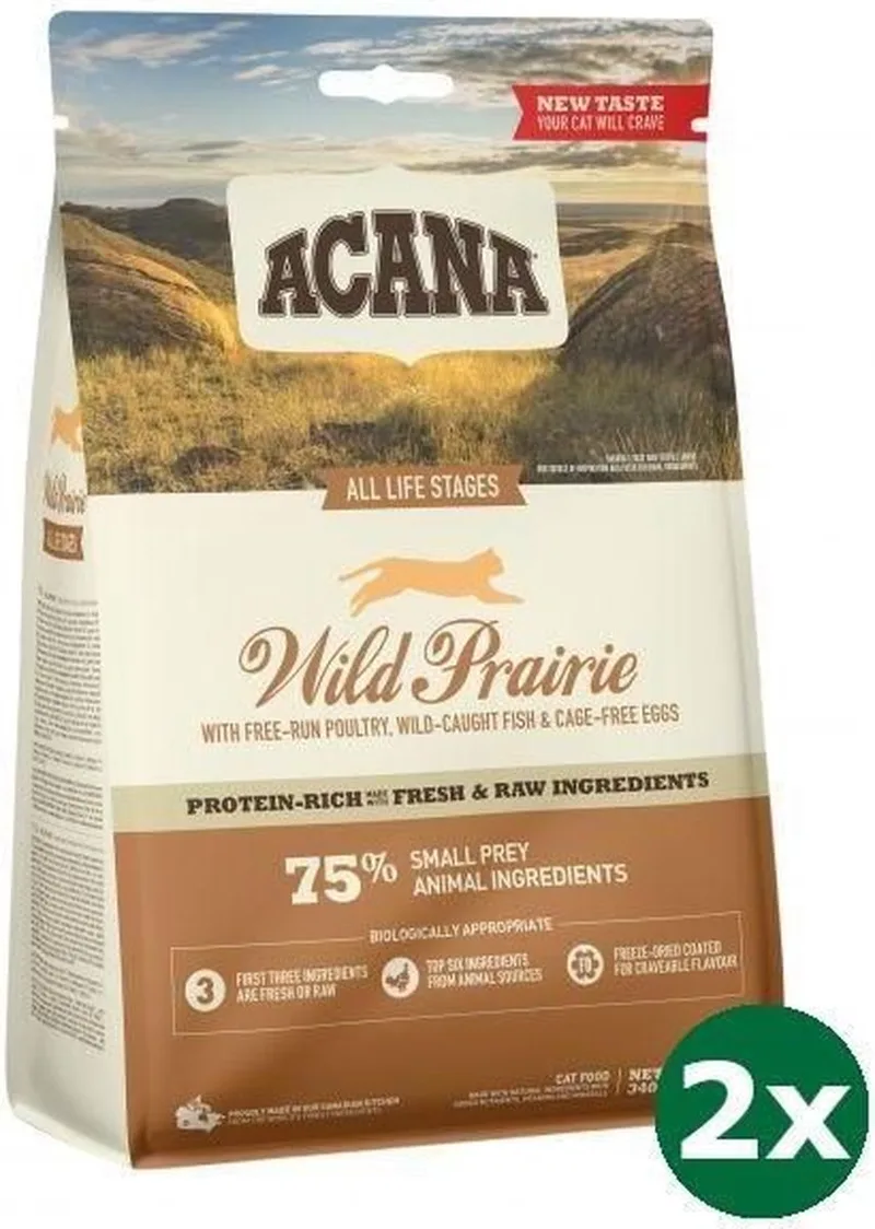 cat wild prairie kattenvoer 2x 340 gr by Acana – product photo