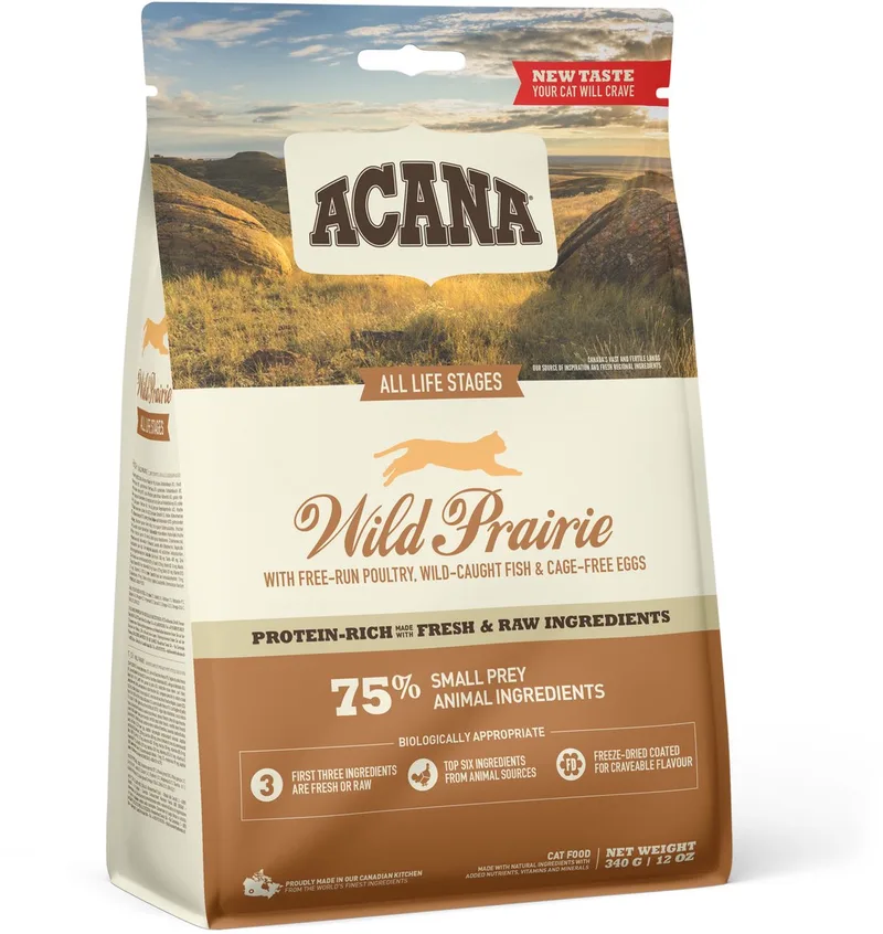 Cat Wild Prairie Kip&Vis&Ei - Kattenvoer - 340 g by Acana – product photo
