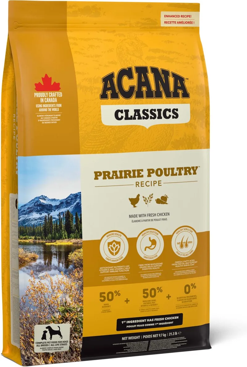 Classics Prairie Poultry - Hondenvoer brokken - 9.7 kg by Acana – product photo