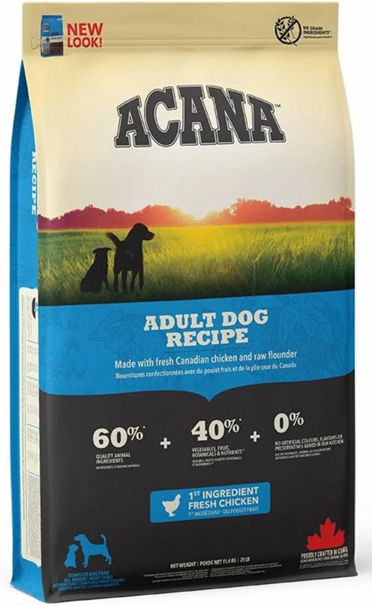 Heritage Adult Dog 11,4 kg - Hond - Honden droogvoer de Acana – photo produit