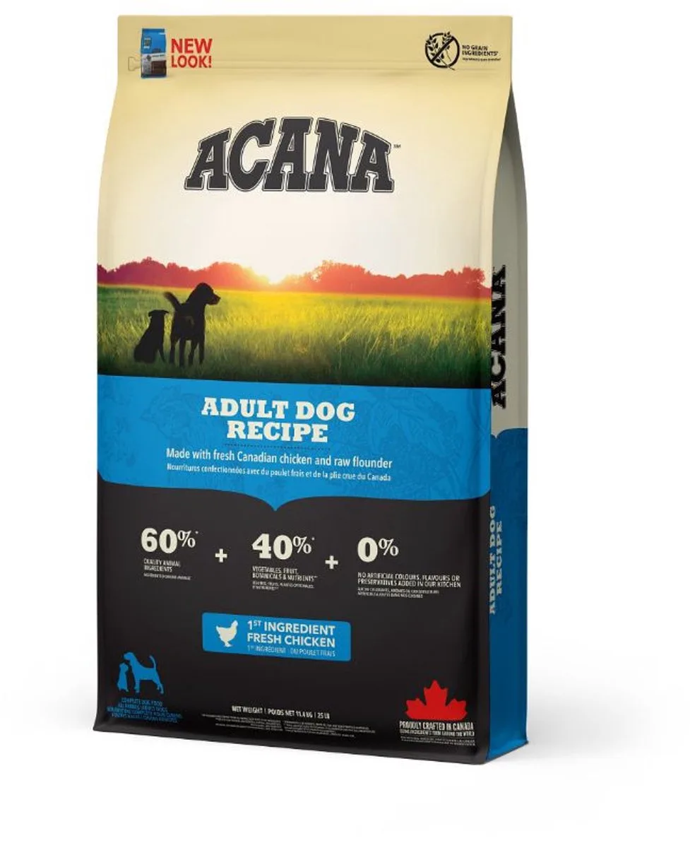Heritage Adult Dog - 2 x 11,4 kg van Acana – productfoto