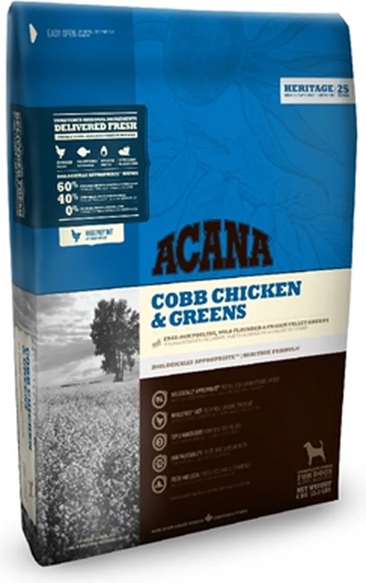 HERITAGE ADULT DOG 6KG de Acana – photo produit