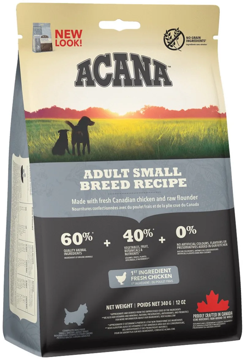 Heritage Adult Small Breed Kip&Kalkoen - Hondenvoer - 340 g de Acana – photo produit