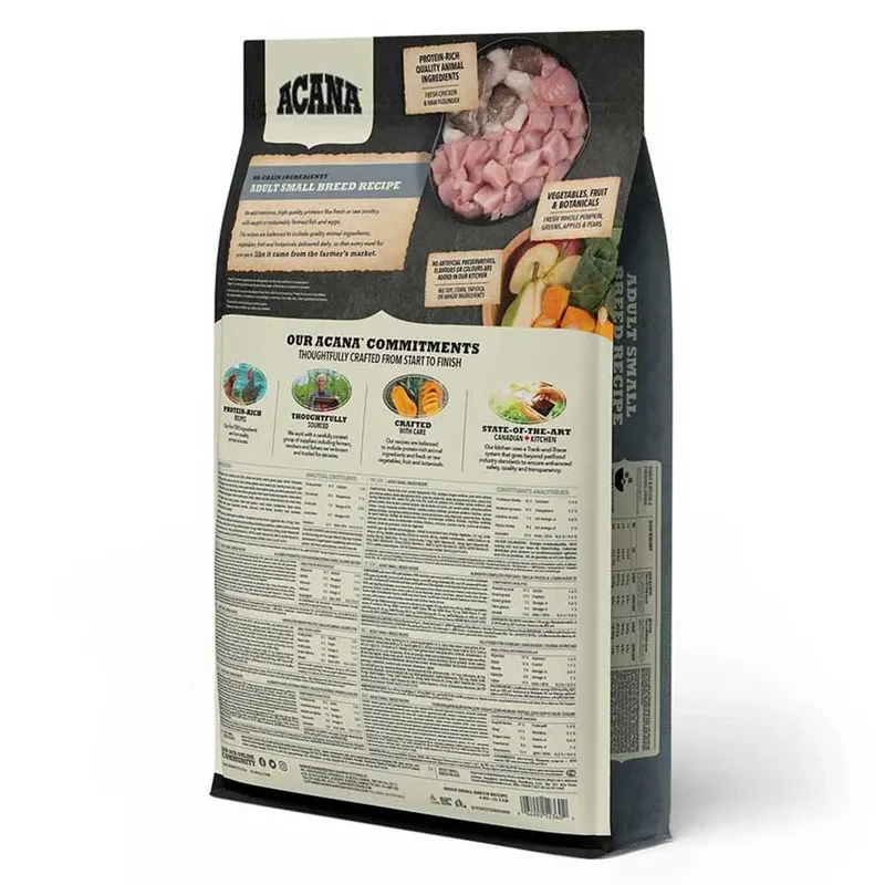 Hondenvoer Acana - Adult Small Breed Kip - 6kg, Rijk aan Eiwitten, Kleine Brokken by Acana – product photo 2 of 2