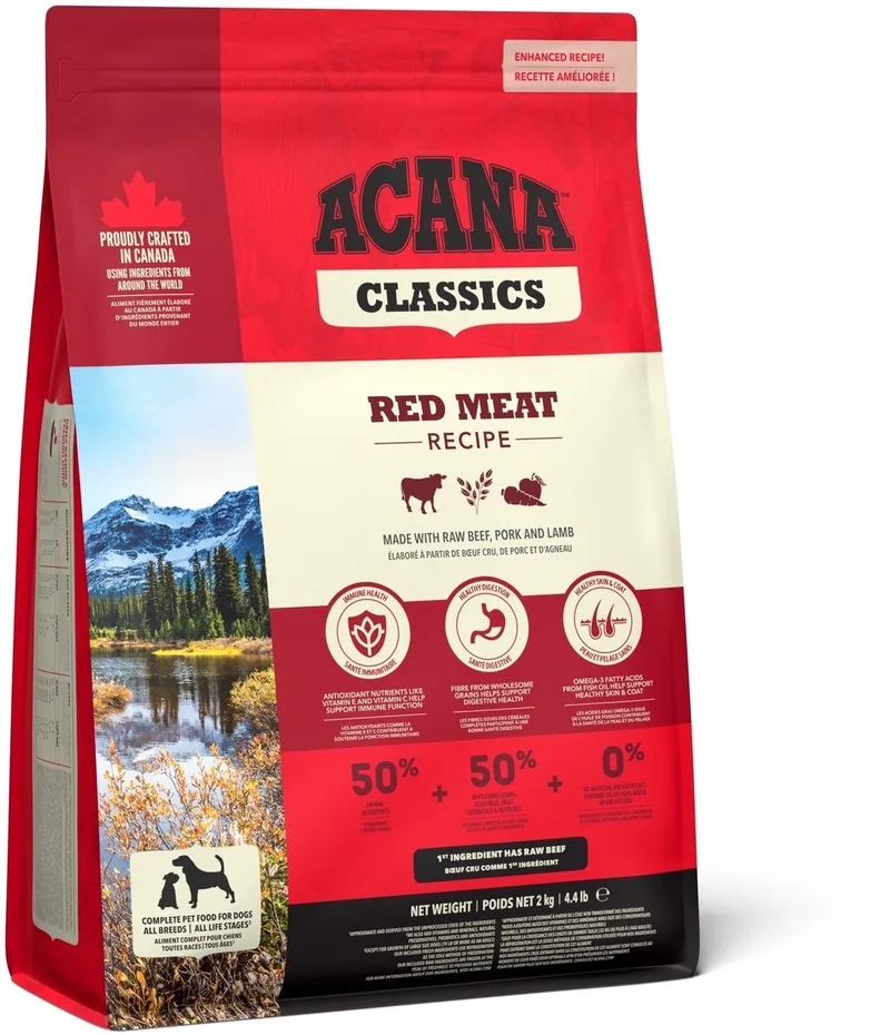 Hondenvoer Acana Classic Red - Vers Vlees, Omega-3, 2 kg by Acana – product photo 1 of 3