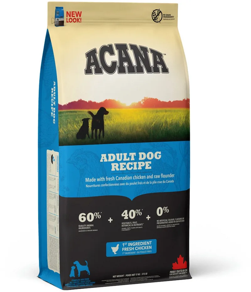 Hondenvoer Adult - Kip, 17kg - Premium Diervoeder voor Volwassen Honden fra Acana – produktbillede