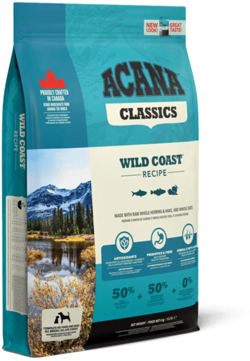 Hondenvoer - Classics - Wild Coast - 3 x 2kg by Acana – product photo