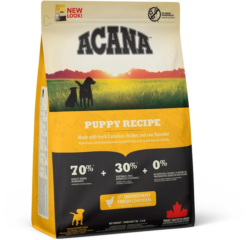 Heritage Welpen-und Juniorfutter 2kg von Acana – Produktfoto
