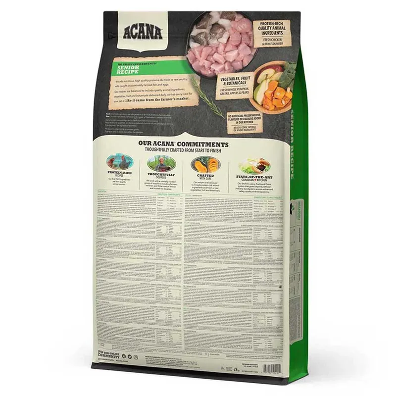 Nourriture Pour Chien Heritage Senior Dog 11.4kg de Acana – photo produit 2 sur 2