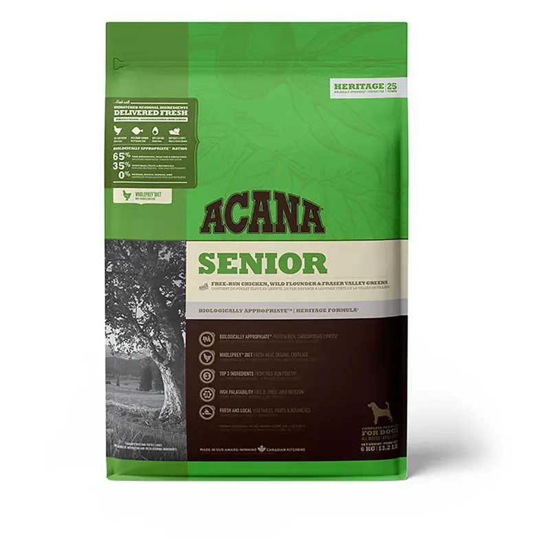 Hundefutter Für Senioren 6kg fra Acana – produktbillede