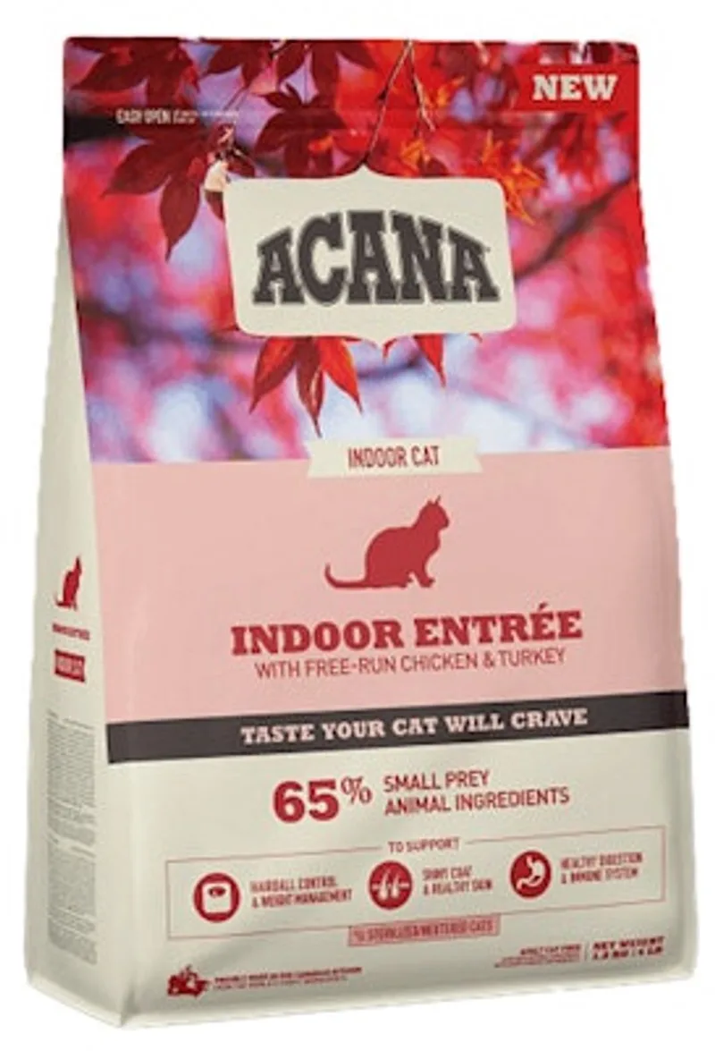 Indoor Entree - Kattenvoer - Kip & Haring - 2 x 4,5 kg de Acana – photo produit