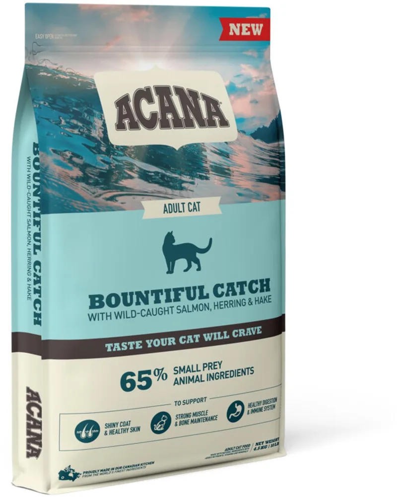 Kattenvoer - Bountiful - Catch - 2 x 4,5 kg de Acana – photo produit