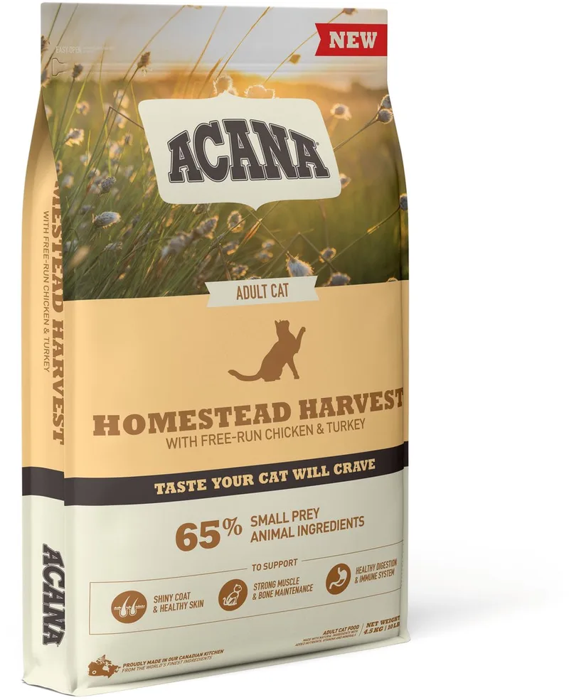 Kattenvoer Homestead Harvest - 4,5 kg de Acana – photo produit