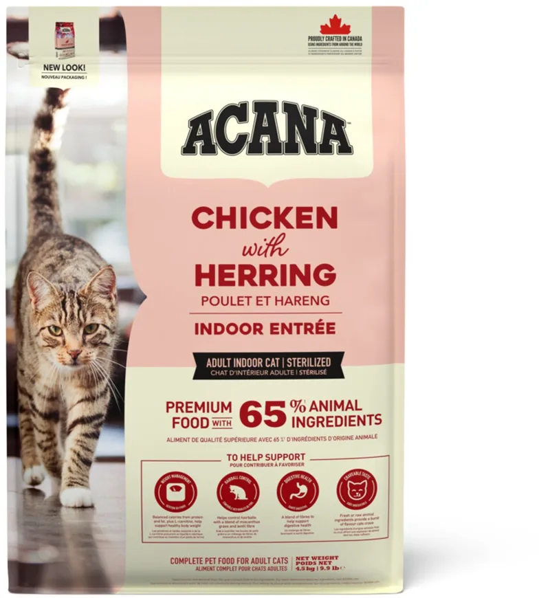 Kattenvoer - Indoor Entrée - 2 x 4,5kg by Acana – product photo