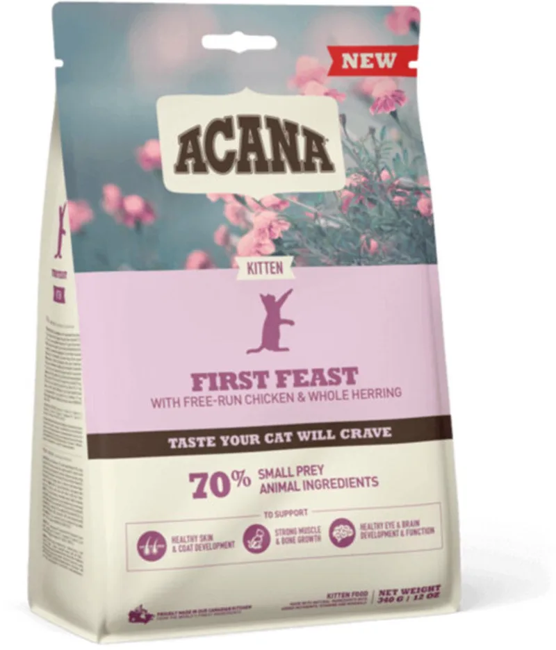 Kattenvoer - Kitten - First Feast - 2 x 1,8kg von Acana – Produktfoto