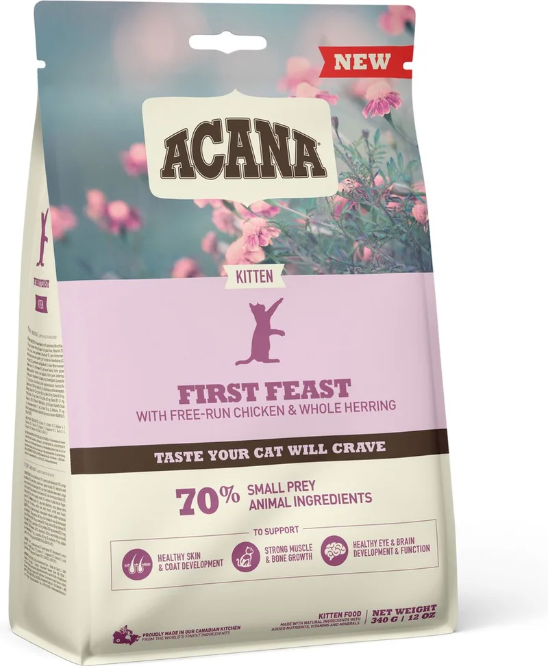 Kitten First Feast Kip&Haring - Kattenvoer - 340 g by Acana – product photo