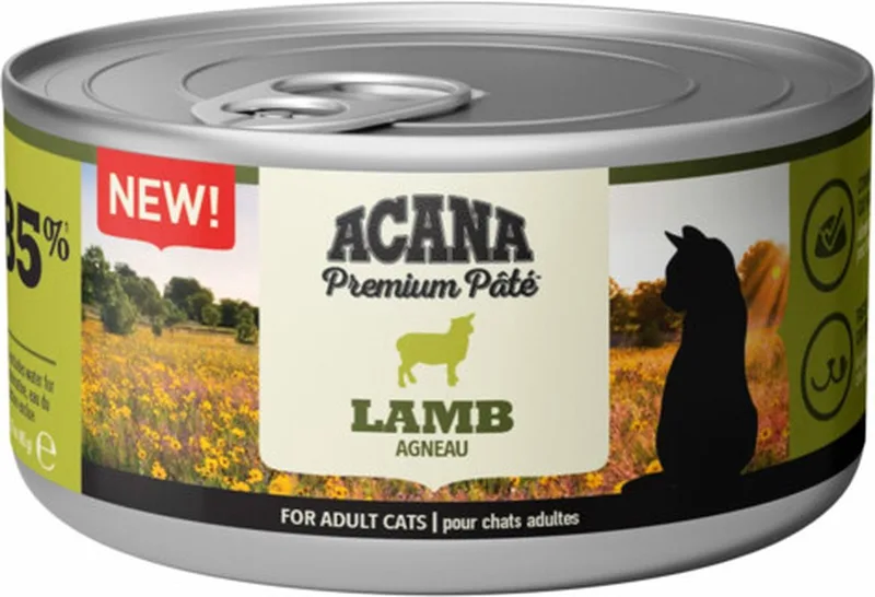 Premium Kattenvoer Pâté Lamb - 24 x 85 gr - Voordeelverpakking by Acana – product photo