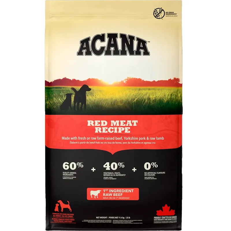 Red Meat 6kg Hondenvoer de Acana – photo produit