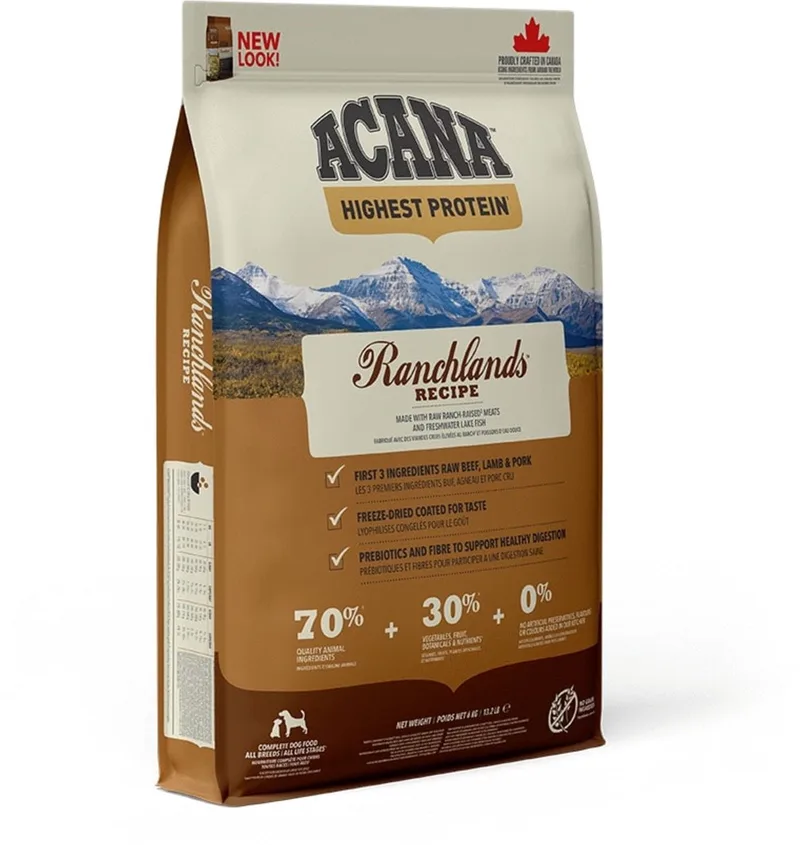 Regionals Ranchlands Dog Rund&Lam&Varken - Hondenvoer - 6 kg by Acana – product photo