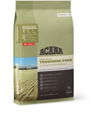 Singles Yorkshire Pork Varken&Pompoen - Hondenvoer - 11.4 kg by Acana – product photo 1 of 2