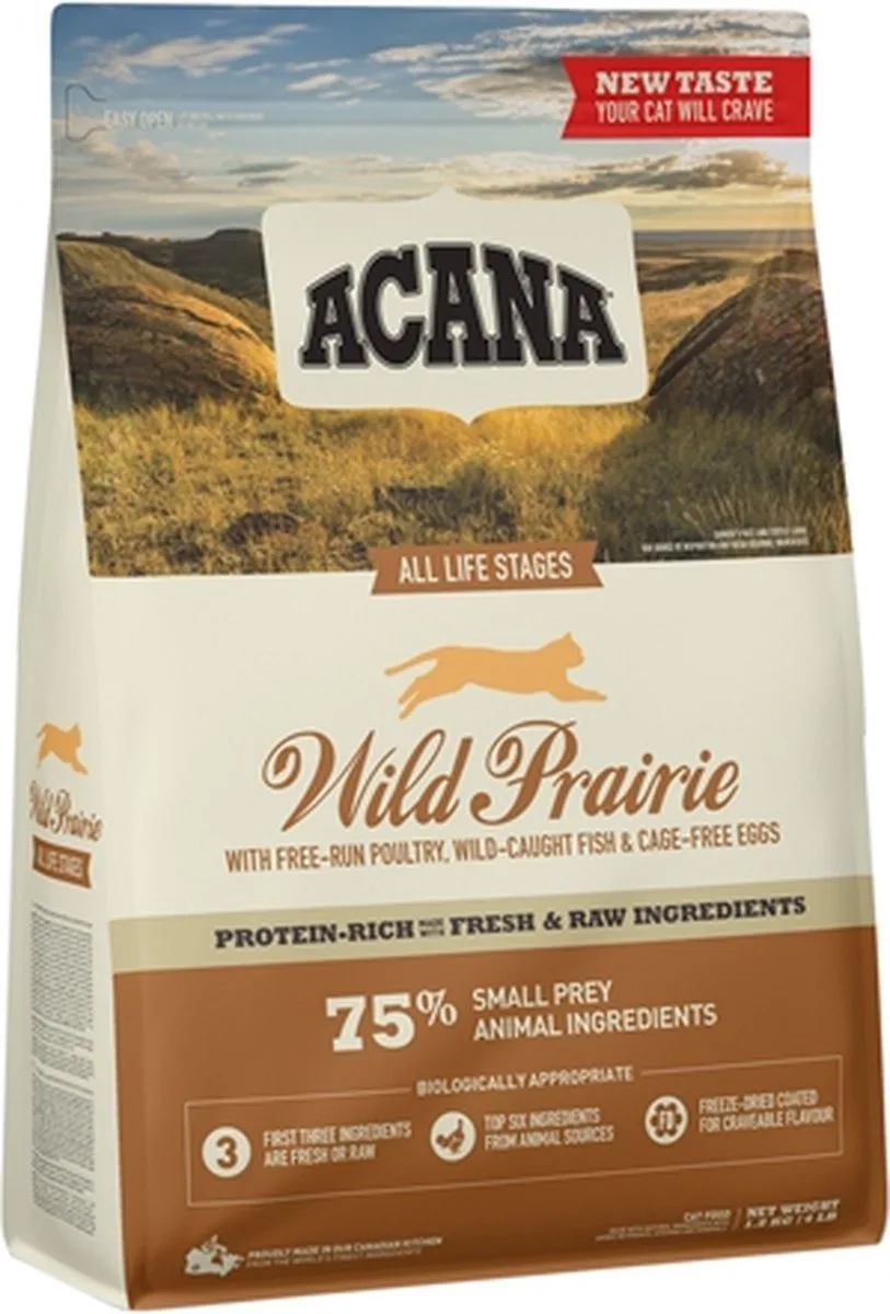 Wild Prairie Cat - All Life Stages - 1.8 kg by Acana – product photo