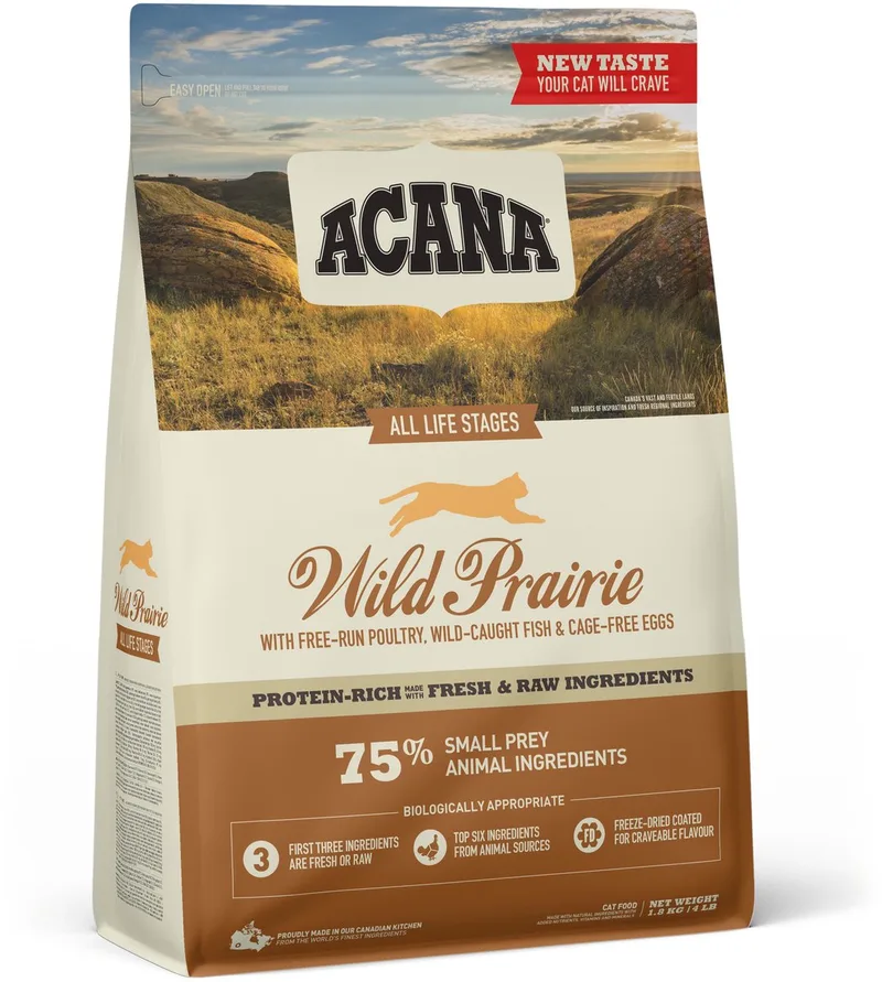 Wild Prairie Cat All Life Stages - Kattenvoer - 1.8 kg by Acana – product photo