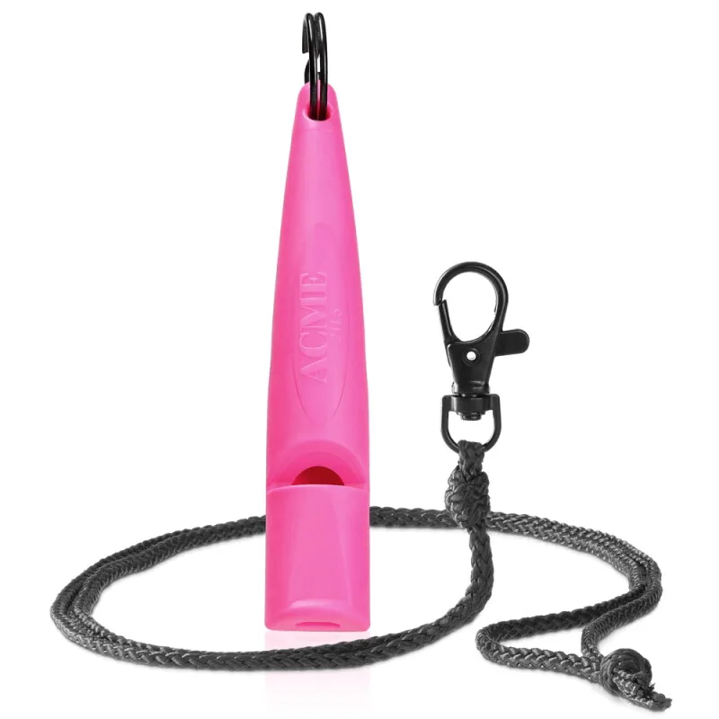 ALPHA Hundepfeife No. 211.5 mit Pfeifenband de Acme en Rose, Regular – photo produit