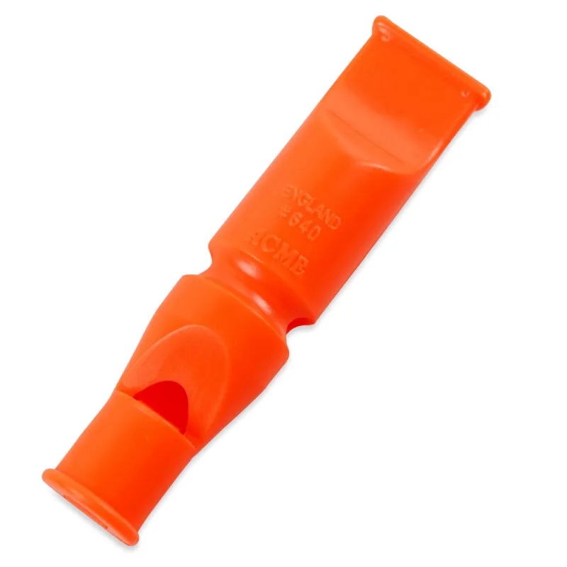 Doppeltonpfeife No. 640 de Acme en Orange, Regular – photo produit