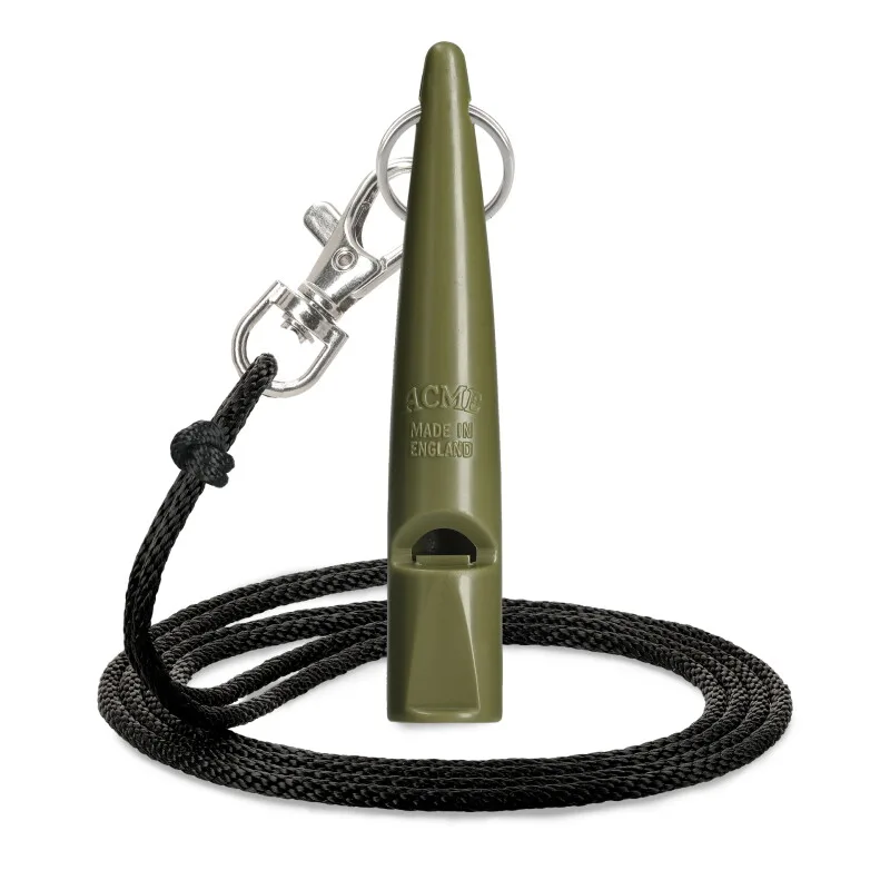 Hundepfeife No. 210.5 mit Pfeifenband by Acme in Oliv, Regular – product photo