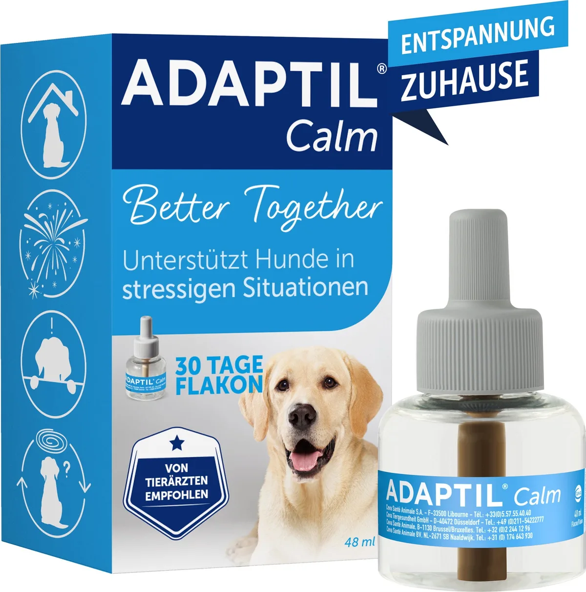 Calm Nachfüllflakon 48ml - 1 Stk fra Adaptil – produktbillede