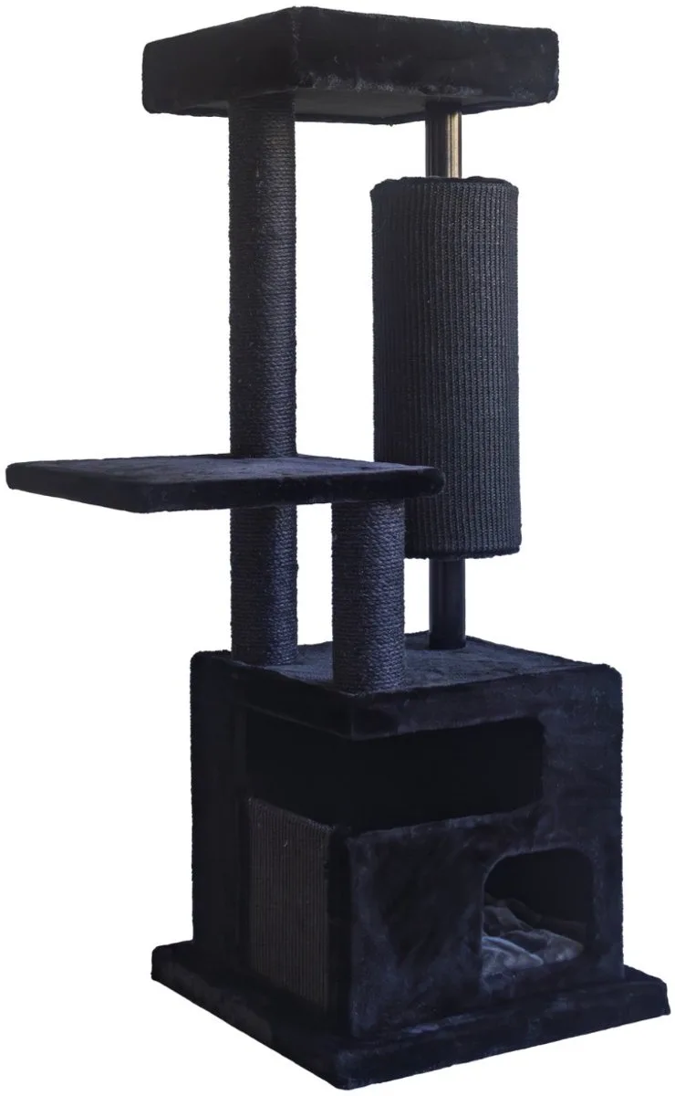 Blaze - Krabpaal - 50x50x129 cm von Adori in Schwarz – Produktfoto