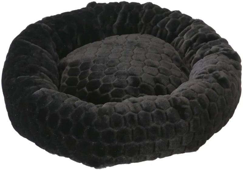 Donut Faiza - Kattenmand - Ø50x17 cm de Adori en Noir – photo produit