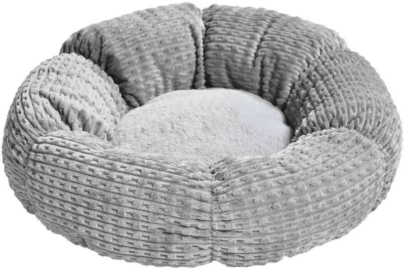 Donut Flory - Kattenmand - Ø50x18 cm by Adori in Light grey – product photo