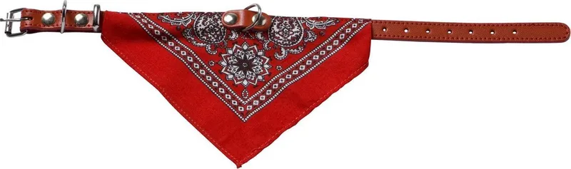 Halsband Met Zakdoek Rood - Hondenhalsband - 30x1.2 cm von Adori in Blau – Produktfoto