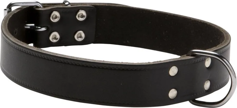 Halsband Soft Met Print Donkerbruin - Hondenhalsband - 60x3 cm by Adori in Brown – product photo