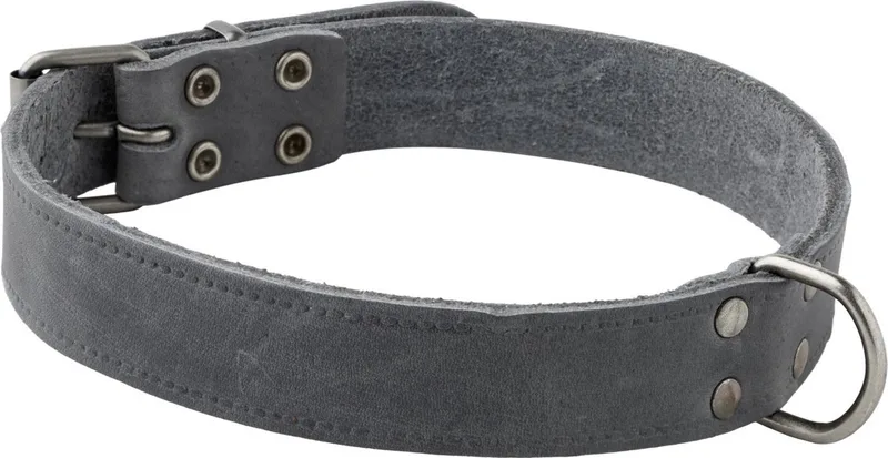 Halsband Vetleder Met Print - Hondenhalsband - 50x2 cm von Adori in Grau – Produktfoto