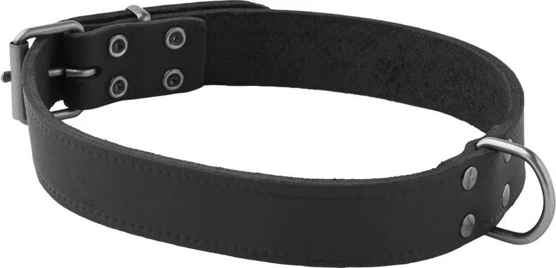 Halsband Vetleder Met Print - Hondenhalsband - 60x3 cm von Adori in Schwarz – Produktfoto