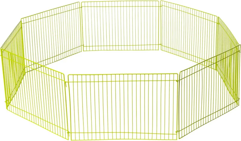 Hamster Ren 8 Panelen - Dierenverblijf - Ø90 cm Groen von Adori in Mehrfarbig – Produktfoto