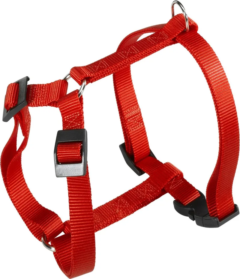 Harnas Nylon - Hondenharnas - M 36-56/44-72x1.5 Cm by Adori in Red – product photo